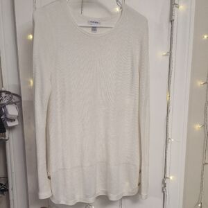 Calvin Klein White Sweater